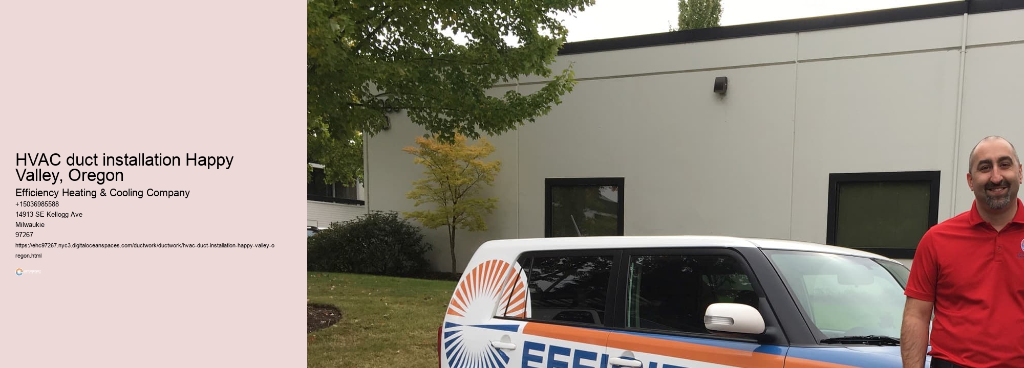 HVAC duct installation Happy Valley, Oregon