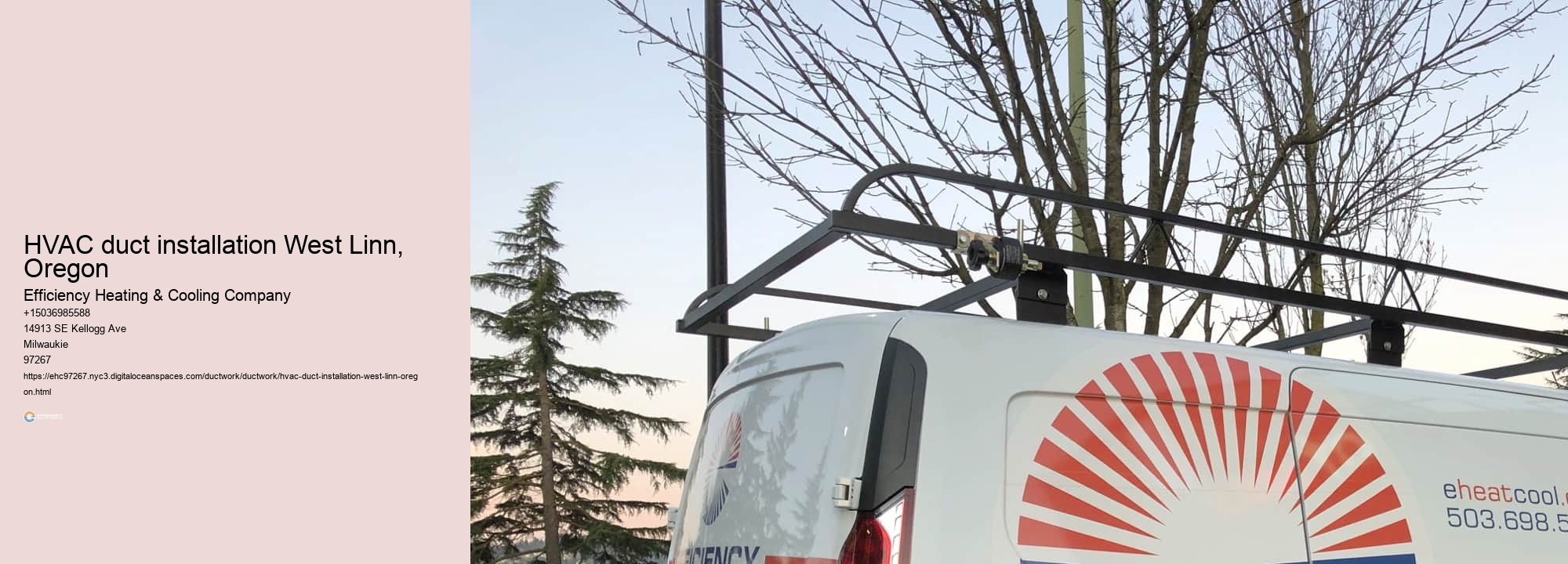HVAC duct installation West Linn, Oregon